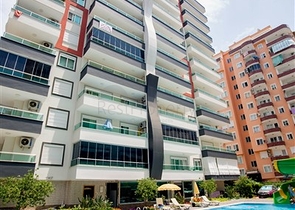 شقة اطلالة بحر في محمودلار - غرفة وصالة ضمن مجمع حديث -محمودلار / الانيا 