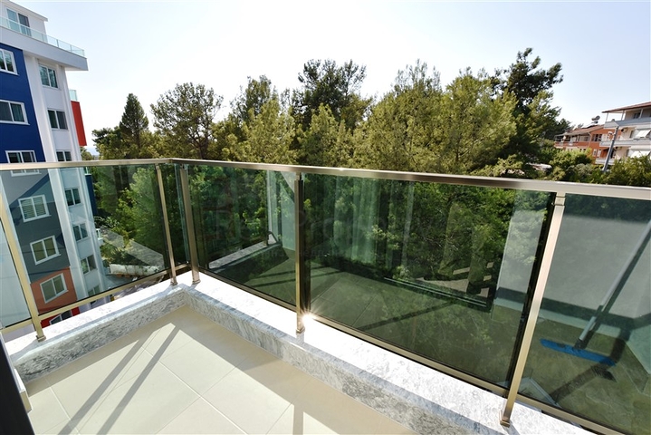 ضمن منطقة هادئة - شقة غرفة وصالة مفروشة - مجمع حديث - افسلار / الانيا 