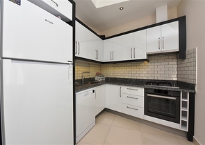 ضمن منطقة هادئة - شقة غرفة وصالة مفروشة - مجمع حديث - افسلار / الانيا 