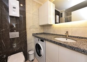 ضمن منطقة هادئة - شقة غرفة وصالة مفروشة - مجمع حديث - افسلار / الانيا 