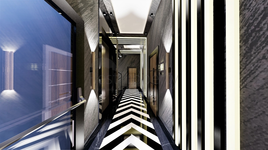 شقق اطلالة بحر مباشرة في الانيا - مجمع قيد الانشاء - في كاستل / الانيا 