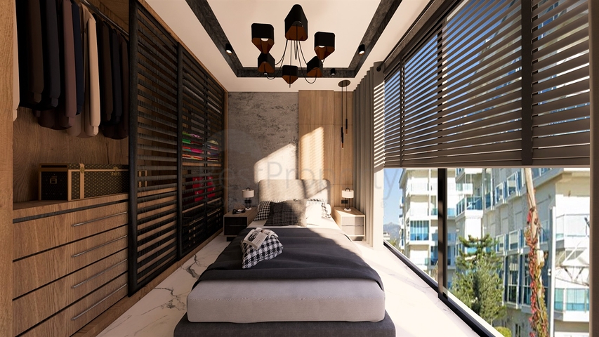 شقق اطلالة بحر مباشرة في الانيا - مجمع قيد الانشاء - في كاستل / الانيا 