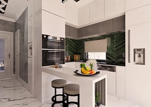 شقق اطلالة بحر مباشرة في الانيا - مجمع قيد الانشاء - في كاستل / الانيا 