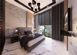 شقق اطلالة بحر مباشرة في الانيا - مجمع قيد الانشاء - في كاستل / الانيا 