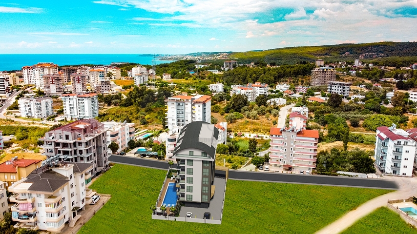 شقق بالاقساط ضمن مجمع قيد الانشاء - في افسلار / الانيا 