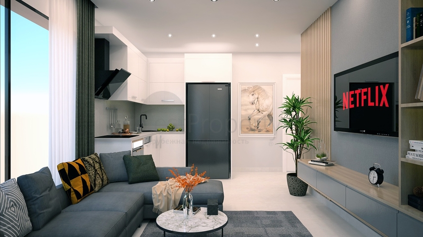 شقق بالاقساط ضمن مجمع قيد الانشاء - في افسلار / الانيا 