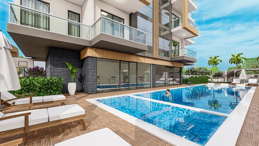 شقق بالاقساط ضمن مجمع قيد الانشاء - في افسلار / الانيا 