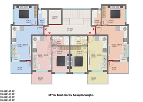 شقق بالاقساط ضمن مجمع قيد الانشاء - في افسلار / الانيا 