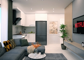 شقق بالاقساط ضمن مجمع قيد الانشاء - في افسلار / الانيا 