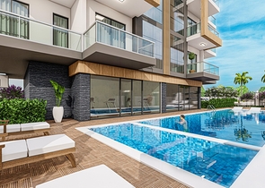 شقق بالاقساط ضمن مجمع قيد الانشاء - في افسلار / الانيا 