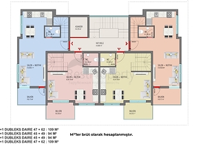 شقق بالاقساط ضمن مجمع قيد الانشاء - في افسلار / الانيا 