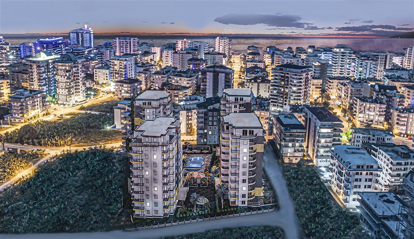 شقق بالاقساط في الانيا - مجمع فاخر قيد الانشاء في محمودلار - سهولة في الدفعات .