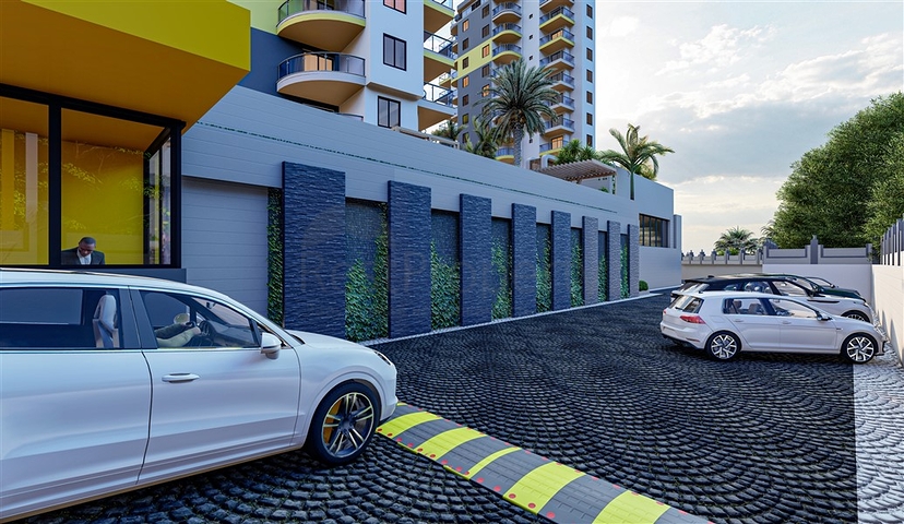 شقق بالاقساط في الانيا - مجمع فاخر قيد الانشاء في محمودلار - سهولة في الدفعات .