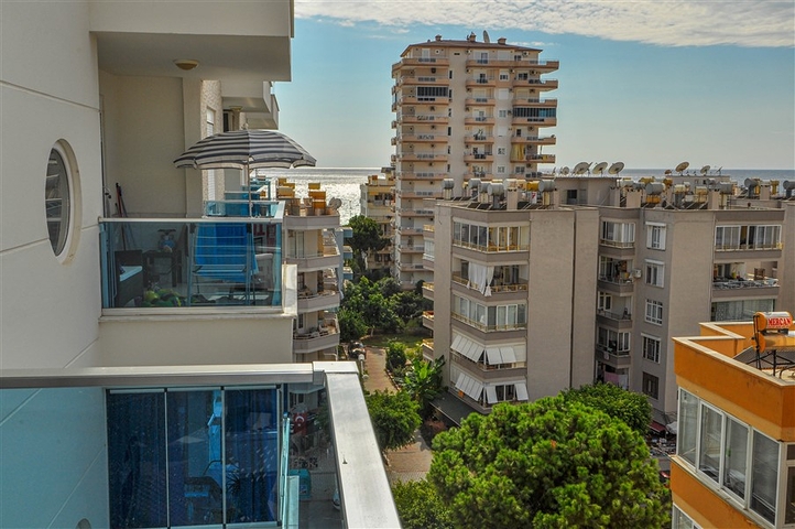 شقة اطلالة بحر في محمودلار - غرفة وصالة مفروشة - في مدينة الانيا 