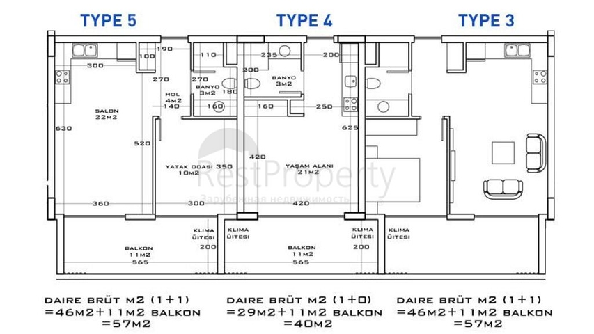 مجمع عصري بخيارات متعددة في ألانيا 