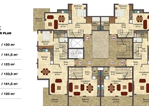 مجمع عصري بخيارات متعددة في ألانيا 