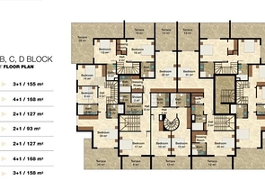 مجمع عصري بخيارات متعددة في ألانيا 