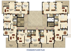 مجمع عصري بخيارات متعددة في ألانيا 