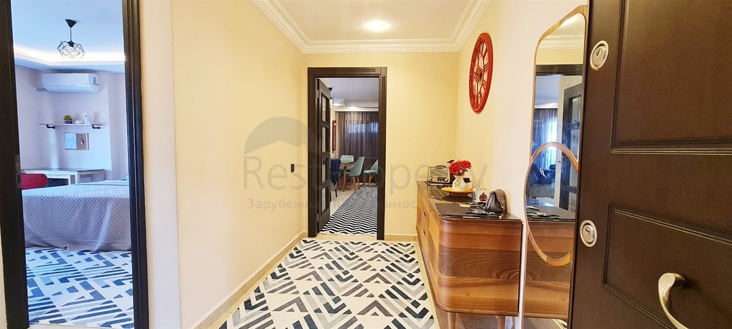 شقة اطلالة بحر في محمودلار - تصميم 2 غرفة وصالة -مفروشة -مباشرة على البحر - محمودلار / الانيا 