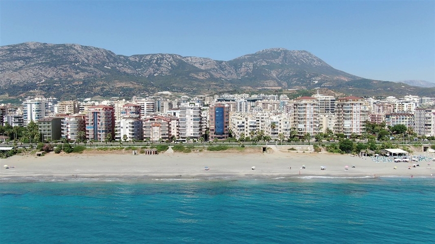 شقة اطلالة بحر في محمودلار - تصميم 2 غرفة وصالة -مفروشة -مباشرة على البحر - محمودلار / الانيا 