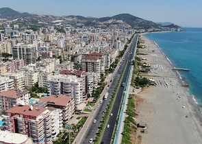 شقة اطلالة بحر في محمودلار - تصميم 2 غرفة وصالة -مفروشة -مباشرة على البحر - محمودلار / الانيا 