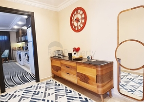 شقة اطلالة بحر في محمودلار - تصميم 2 غرفة وصالة -مفروشة -مباشرة على البحر - محمودلار / الانيا 