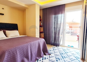 شقة اطلالة بحر في محمودلار - تصميم 2 غرفة وصالة -مفروشة -مباشرة على البحر - محمودلار / الانيا 