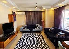 شقة اطلالة بحر في محمودلار - تصميم 2 غرفة وصالة -مفروشة -مباشرة على البحر - محمودلار / الانيا 