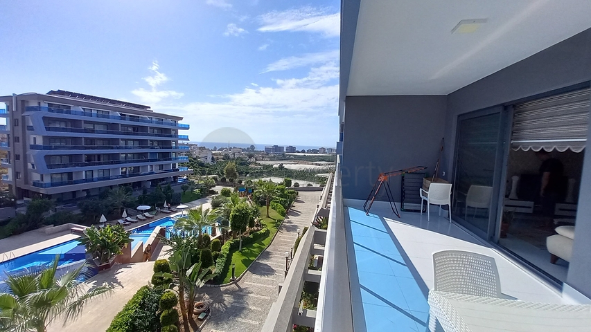 شقق فاخرة للبيع في الانيا - غرفة وصالة مفروشة -ضمن مجمع 5 نجوم -في كارجيجاك / الانيا 