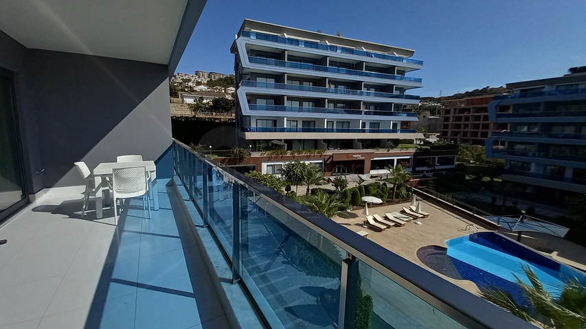 شقق فاخرة للبيع في الانيا - غرفة وصالة مفروشة -ضمن مجمع 5 نجوم -في كارجيجاك / الانيا 