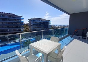 شقق فاخرة للبيع في الانيا - غرفة وصالة مفروشة -ضمن مجمع 5 نجوم -في كارجيجاك / الانيا 