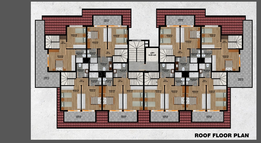 شقق بالاقساط في الانيا -مجمع قيد الانشاء في منطقة افسلار 