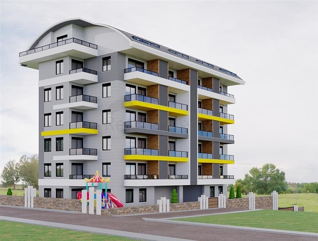 شقق بالاقساط في الانيا -مجمع قيد الانشاء في منطقة افسلار 