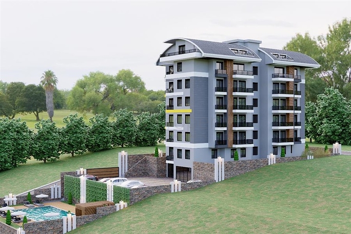 شقق بالاقساط في الانيا -مجمع قيد الانشاء في منطقة افسلار 