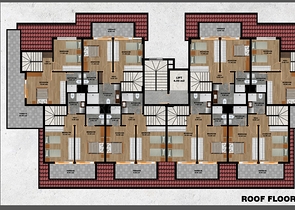شقق بالاقساط في الانيا -مجمع قيد الانشاء في منطقة افسلار 