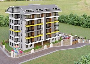 شقق بالاقساط في الانيا -مجمع قيد الانشاء في منطقة افسلار 