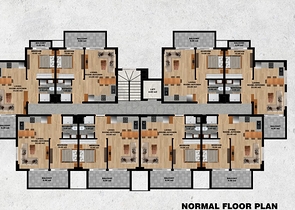شقق بالاقساط في الانيا -مجمع قيد الانشاء في منطقة افسلار 