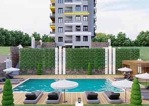 شقق بالاقساط في الانيا -مجمع قيد الانشاء في منطقة افسلار 