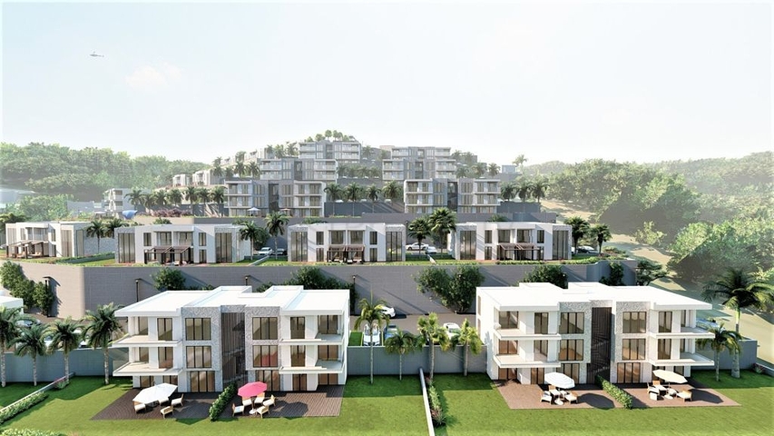 مجمع فيلا صديق للبيئة مع إطلالات على البحر والغابات!