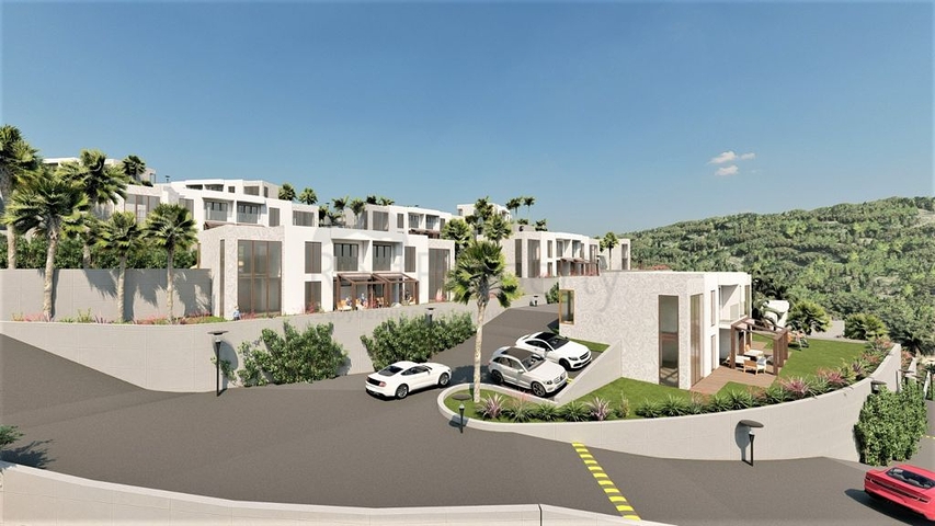 مجمع فيلا صديق للبيئة مع إطلالات على البحر والغابات!