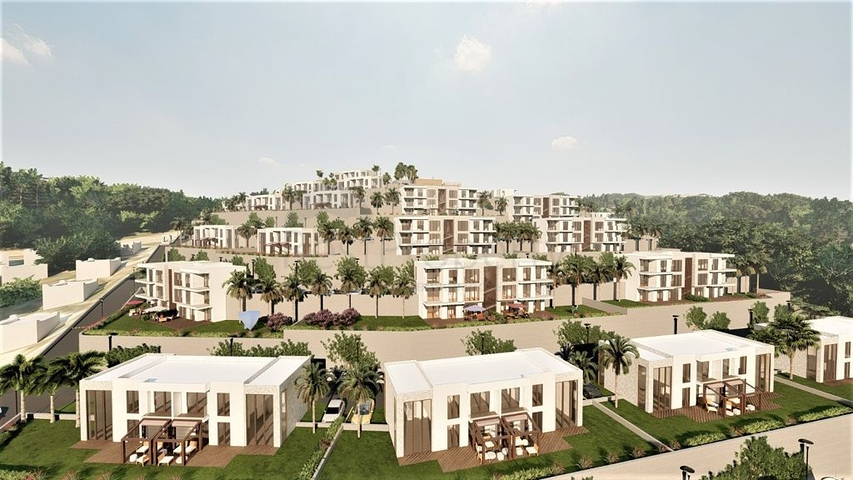 مجمع فيلا صديق للبيئة مع إطلالات على البحر والغابات!