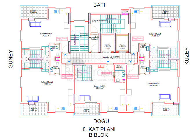 شقق بالاقساط في الانيا - مشروع حديث قيد الانشاء في محمودلار / الانيا 