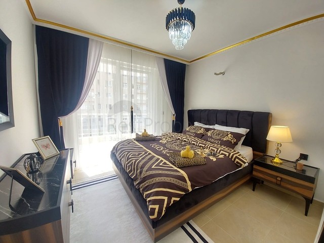 شقة على شارع بارباروس في محمودلار- تصميم 2 غرفة وصالة مع الاثاث -في محمودلار / الانيا 