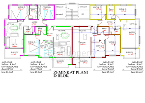 شقق بمساحات مختلفة في افسللار باطلالات رائعة 