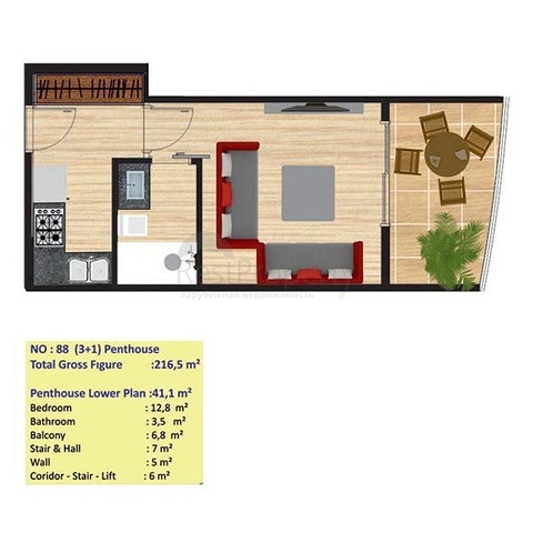 مجمع جديد فاخر في ماهموت لار / الانيا 
