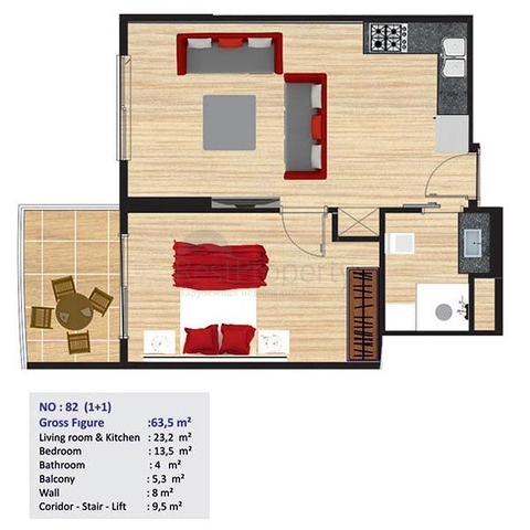 مجمع جديد فاخر في ماهموت لار / الانيا 