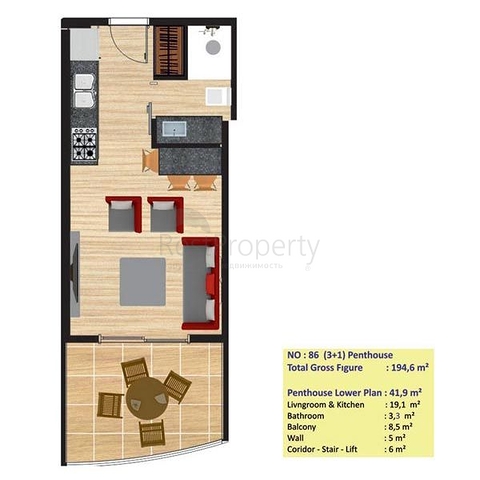 مجمع جديد فاخر في ماهموت لار / الانيا 