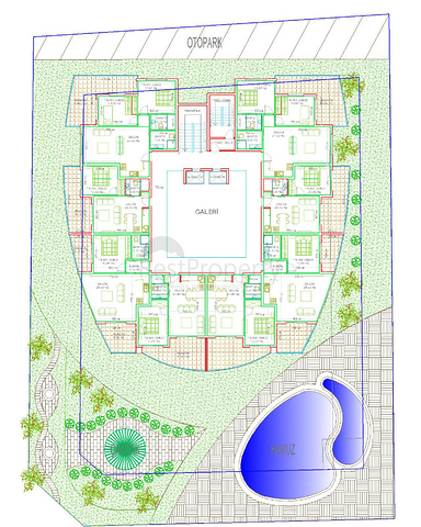 مجمع جديد فاخر في ماهموت لار / الانيا 