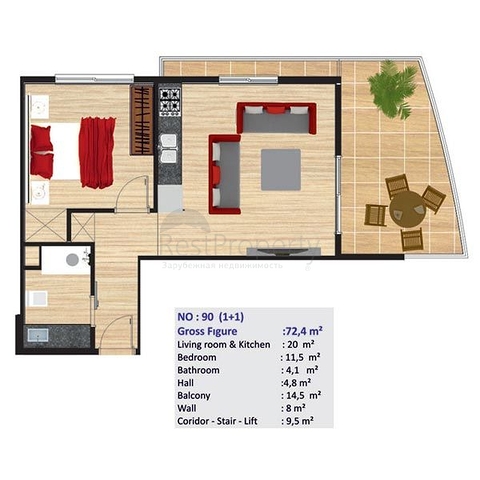 مجمع جديد فاخر في ماهموت لار / الانيا 