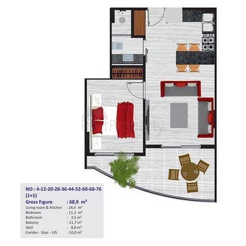 مجمع جديد فاخر في ماهموت لار / الانيا 